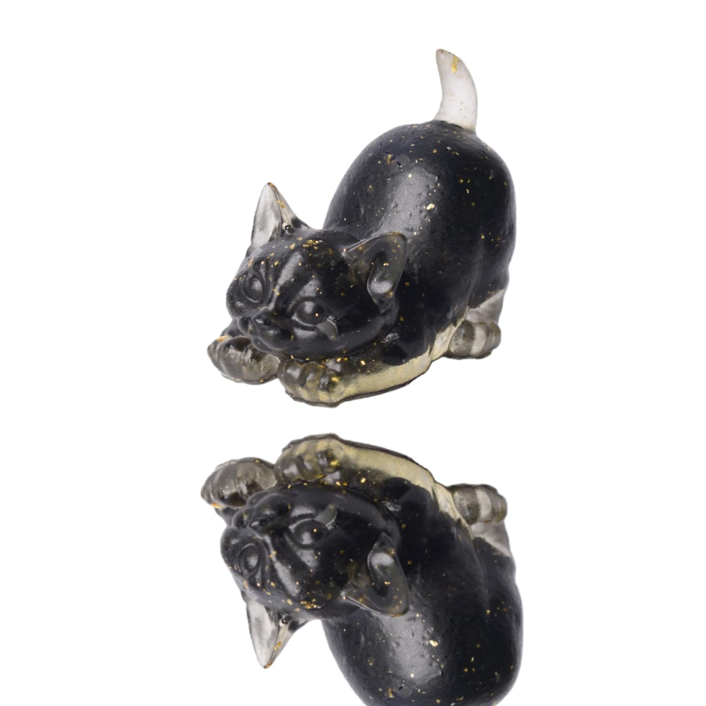 Natural Crystal Cat Figurines