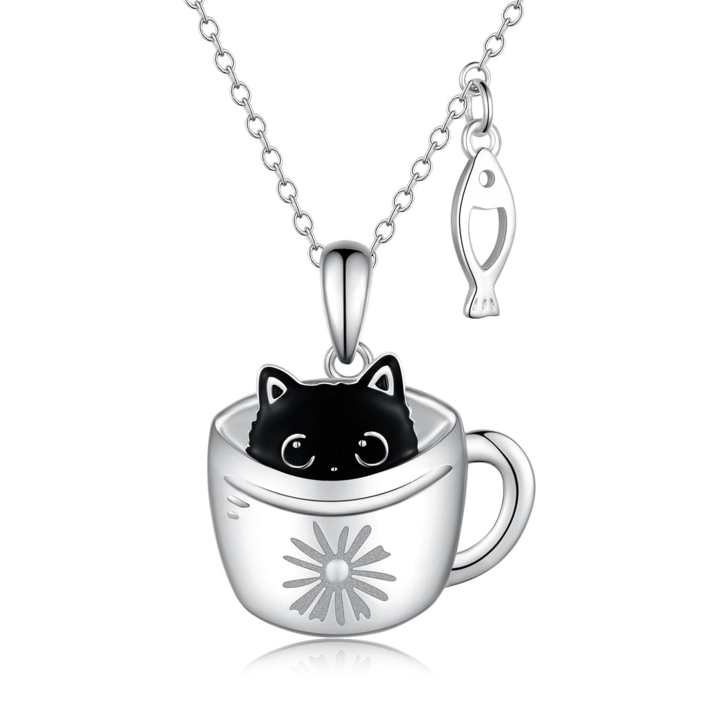 Black Cat Necklace