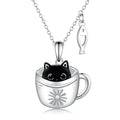 Black Cat Necklace