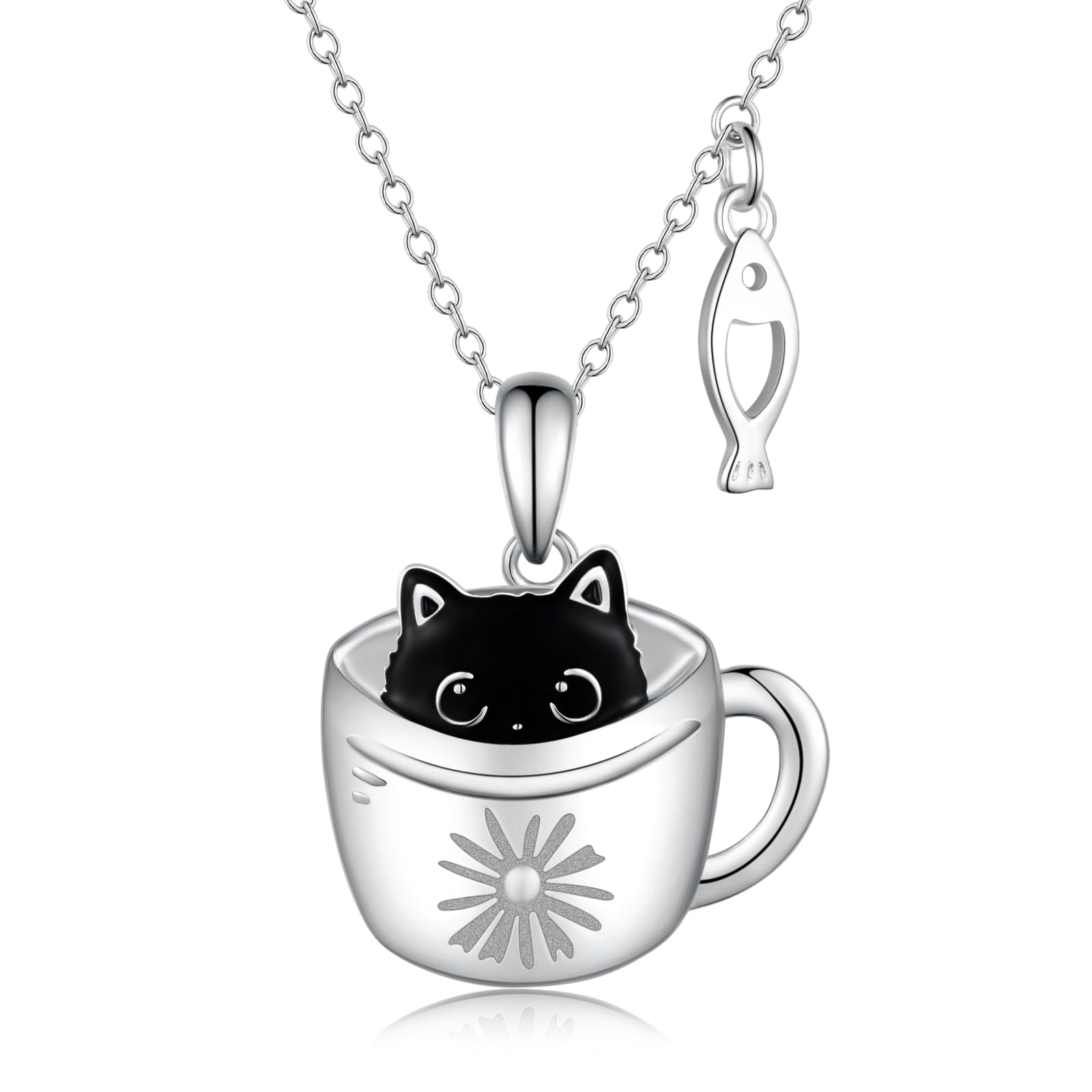 Black Cat Necklace