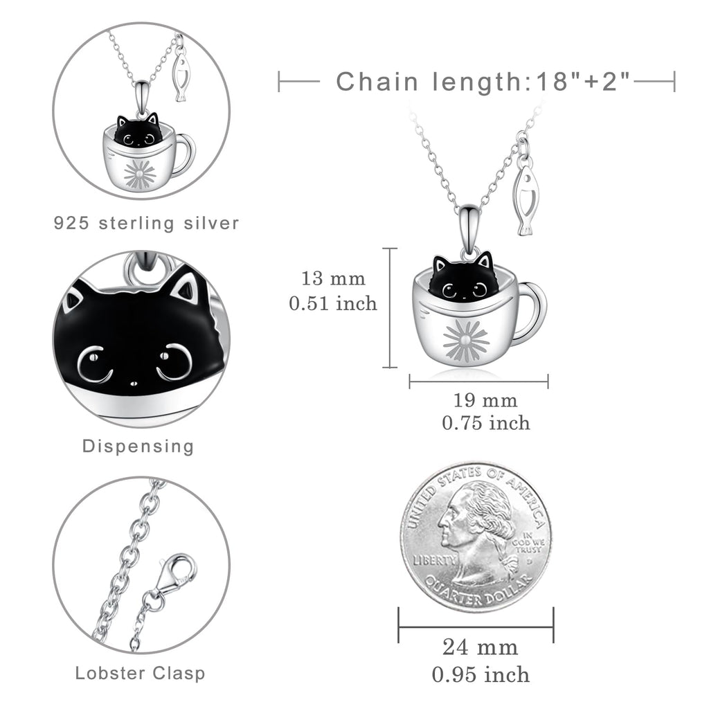 Black Cat Necklace