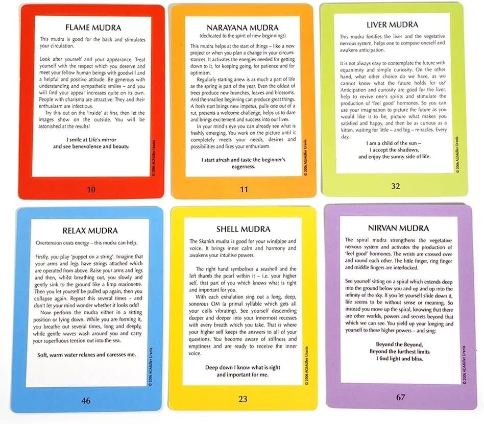 Mudras Oracle Tarot Deck