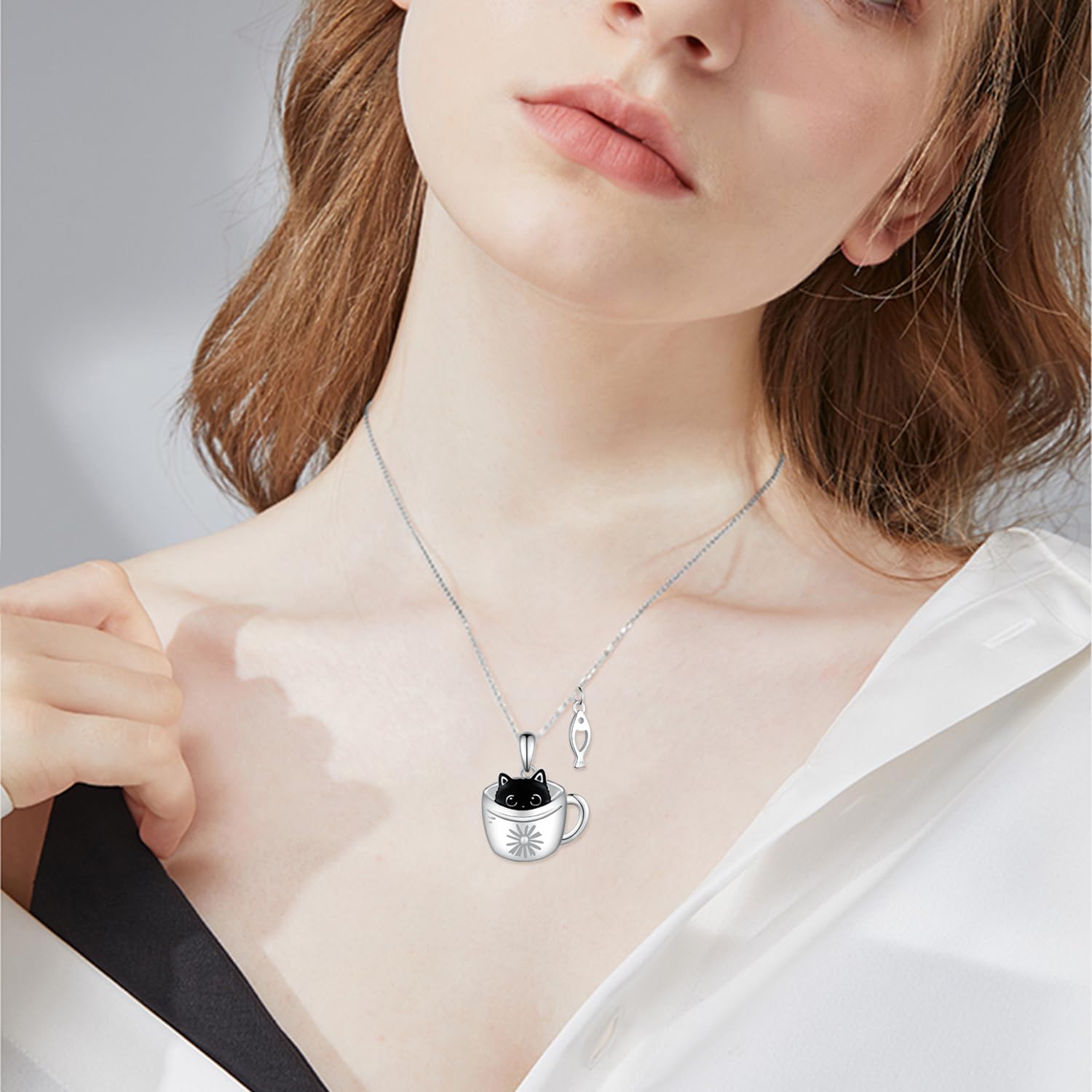 Black Cat Necklace