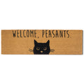 Welcome Peasants Cat Doormat