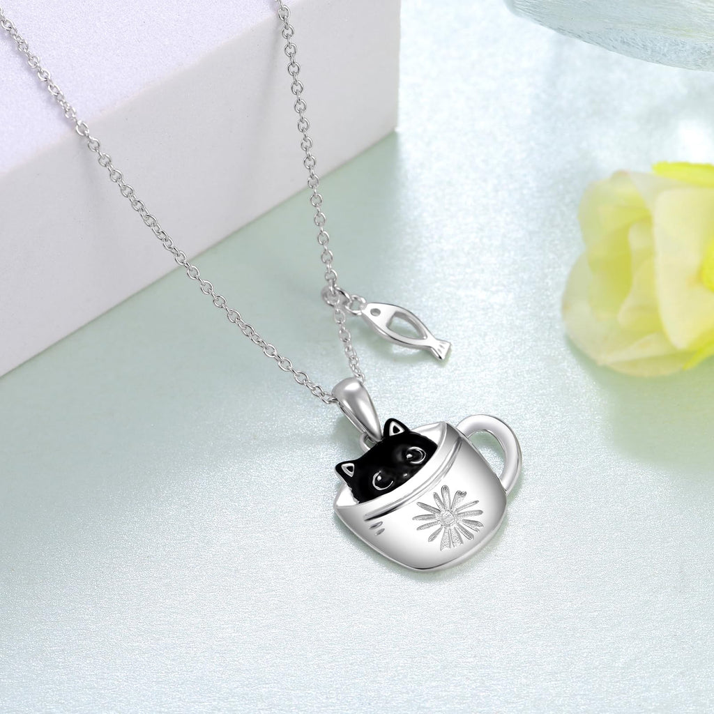 Black Cat Necklace