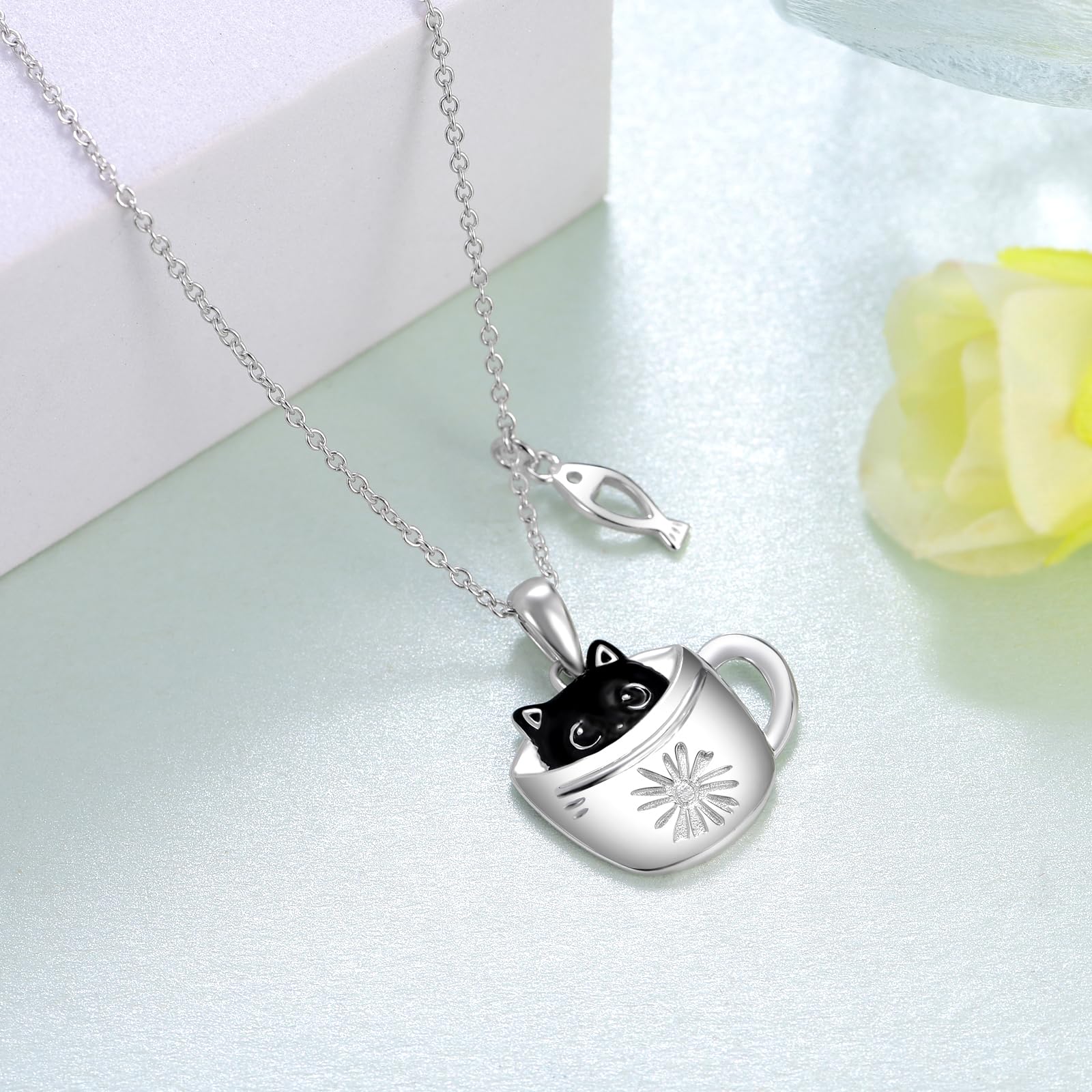 Black Cat Necklace
